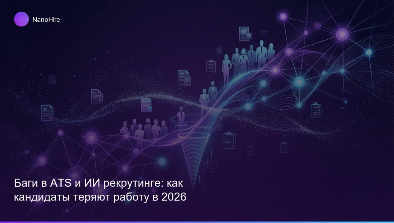 Баги в ATS и ИИ-рекрутинге: почему талантливые кандидаты теряются в 2026 году
